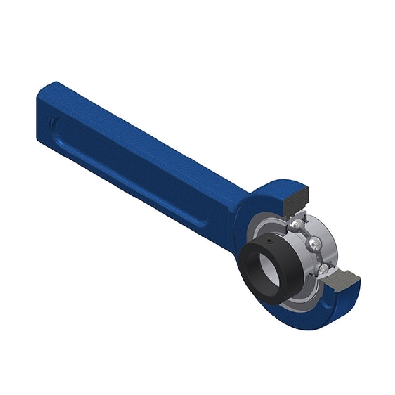 SNR EXSP206N Metric Cast Iron Tensioner Unit with 30mm Bore Eccentric Collar Insert - Allow 2-3 Days