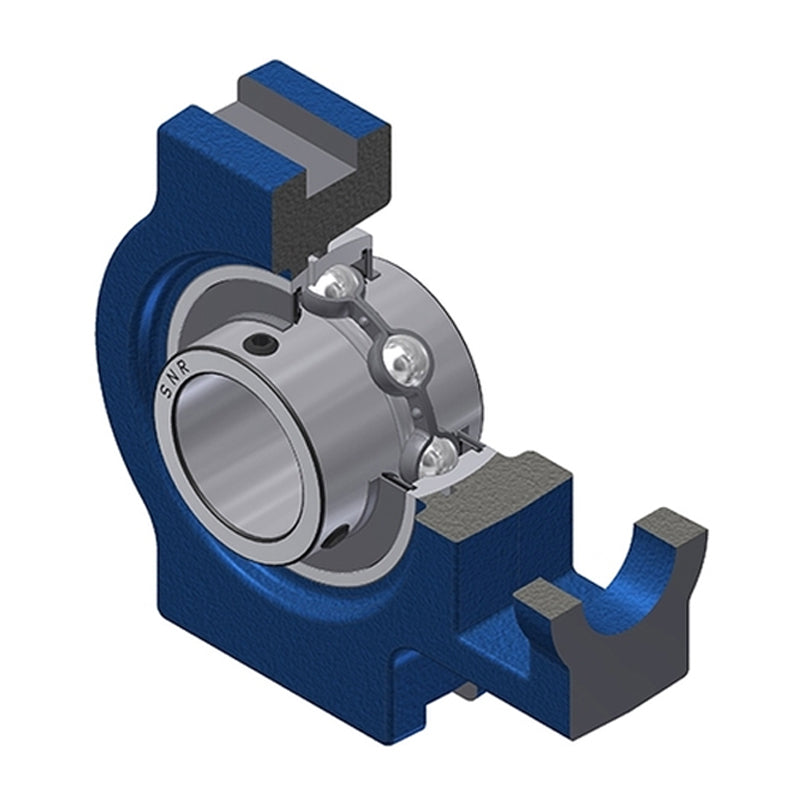 SNR UCT215-47 Imperial Cast Iron Take Up Unit with 2-15/16 inch Bore Bearing Unit - Allow 2-3 Days