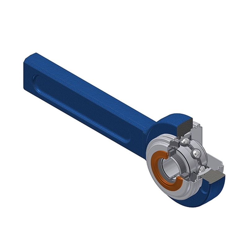 SNR UKSP210HCC Metric Cast Iron Tensioner Unit with Narrow Steel Plate Cover - Closed Version - with Insert and Adaptor Sleeve Fits 45mm Shaft - Allow 2-3 Days
