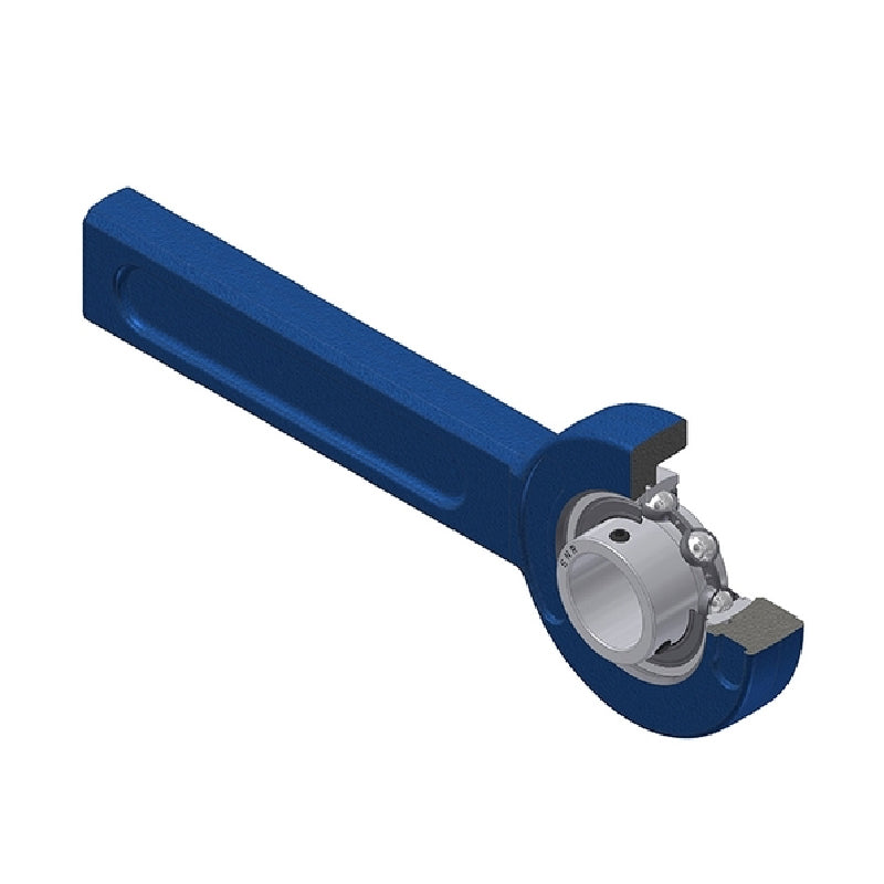 SNR USSP206 Metric Cast Iron Tensioner Unit with 30mm Bore Insert - Allow 2-3 Days