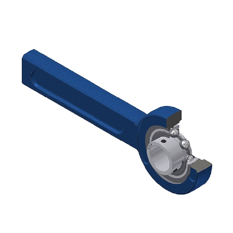 SNR USSP202N Metric Cast Iron Tensioner Unit with 15mm Bore Insert - Allow 2-3 Days