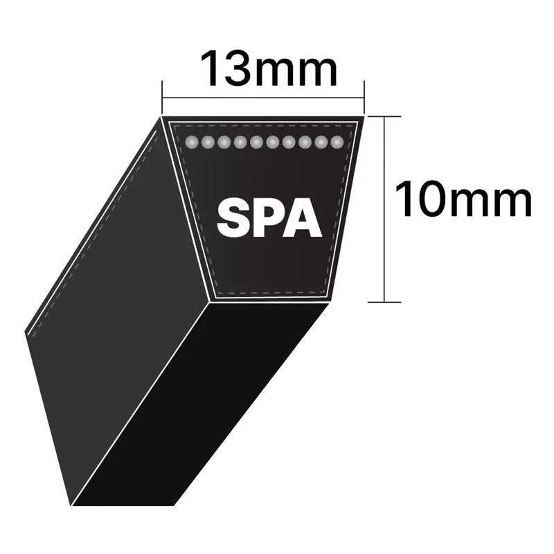 SPA1682 Gates Delta Narrow SPA-Section V-Belt (Uniset Match)