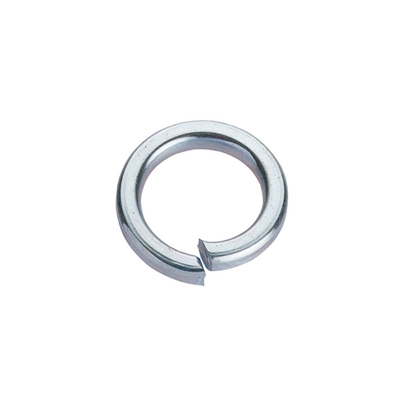 Unifix M12x18x2.5mm Single Coil Square Spring Washer DIN 7980 with Bright Zinc Plated Finish
