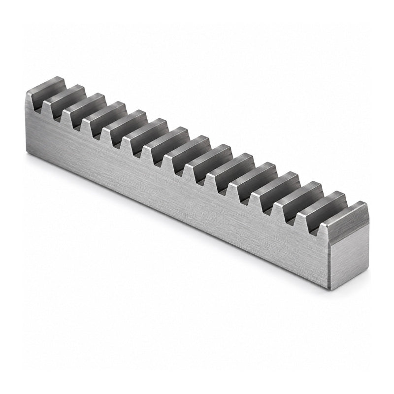 SR25/25/1a Metric En8 Steel Rack Black Oxide Finish 2.5 MOD 20deg Pressure Angle 1000mm Length