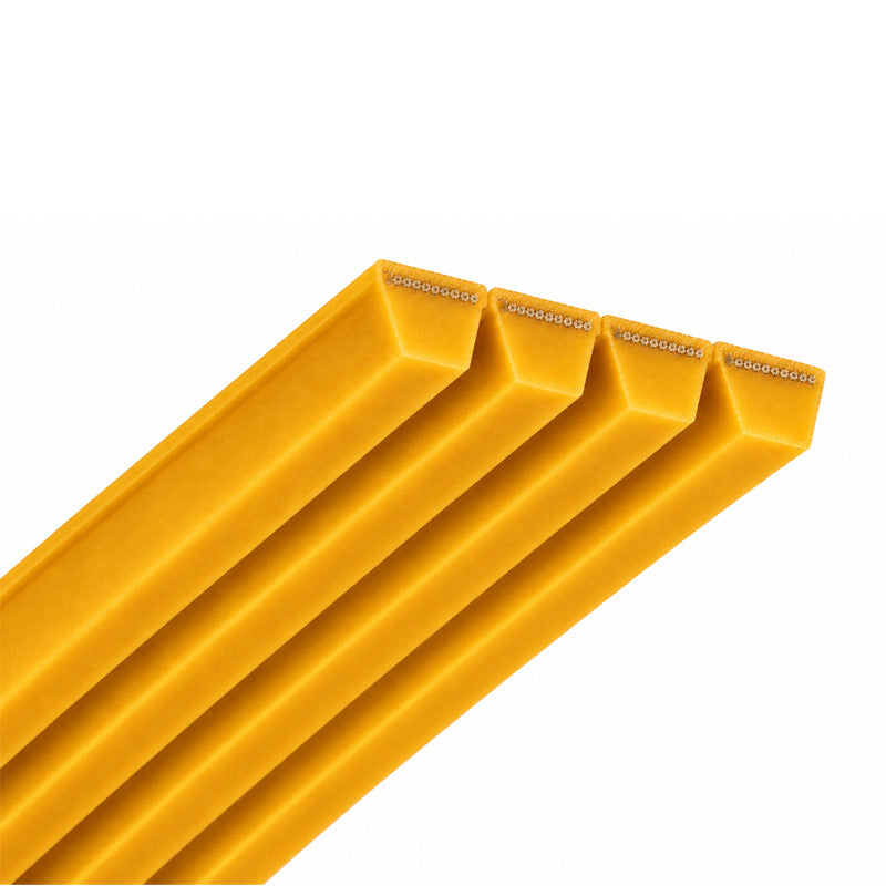 TB2-390 Megadyne Megarib Polyurethane Poly V-Belt 390mm/15.4 inch Length - 4 Ribs - Allow 2-3 Days
