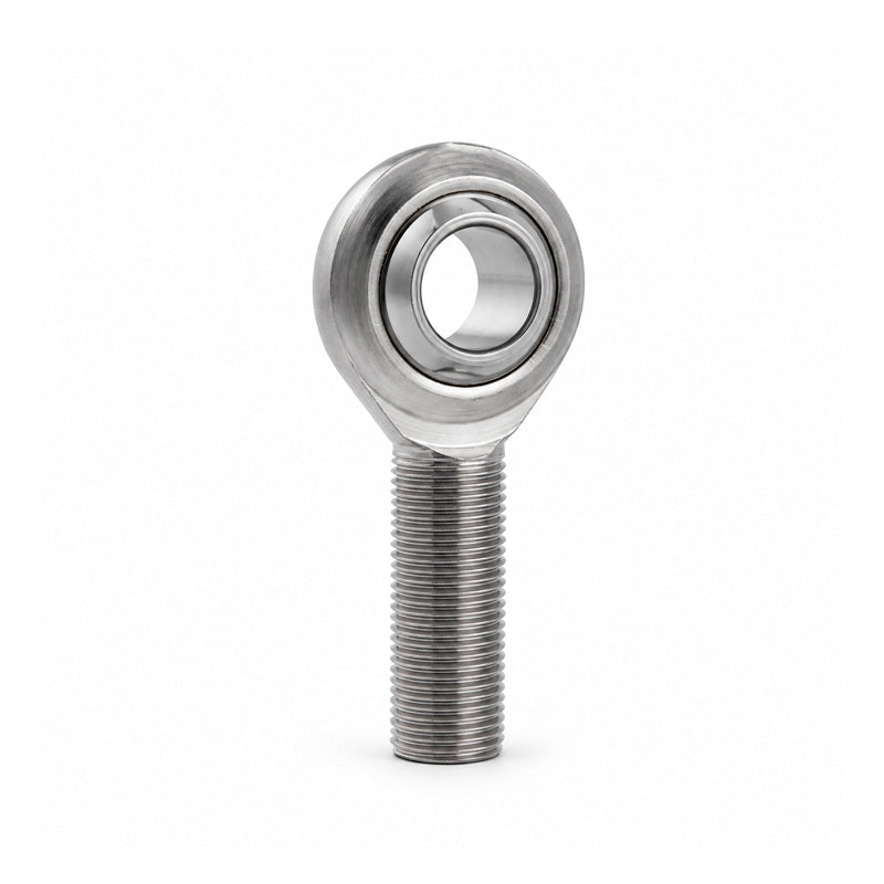ISB TSML16.1 Left Hand Maintenance Required Steel/Bronze Lined Plain Male Rod End M16 Thread