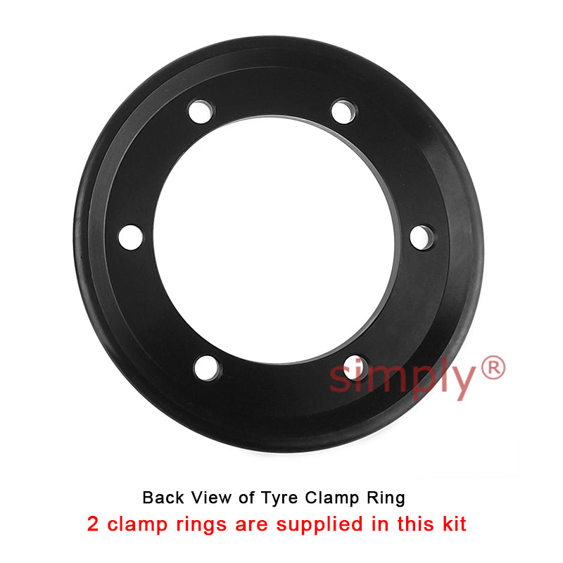 Major Brand F80F/F80B Inner Facing Taper Bore/Pilot Bored Type Tyre Drive Coupling Assembly with Natural Rubber Tyre