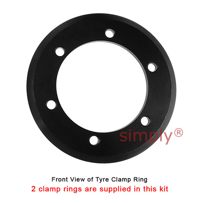 Major Brand F110B/F110B Pilot Bored Tyre Drive Coupling Assembly with Fire Resistant Antistatic (F.R.A.S) Tyre