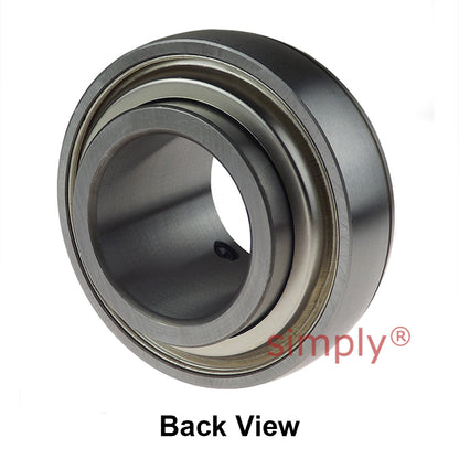 Challenge UC205 Metric Insert with Grub Screws with 25mm Bore 52mm Outside Dia and Triple Lip Seal Ideal for Agricultural and Outdoor Use
