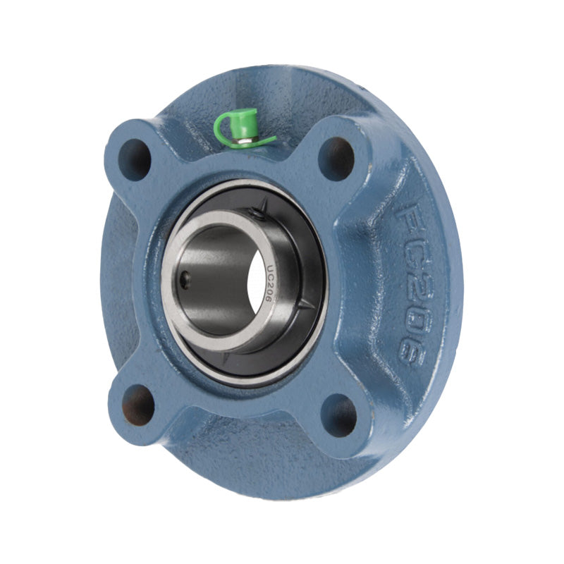 UCFC209 Metric Four Bolt Cast Iron Round Flanged Housing with 45mm Insert