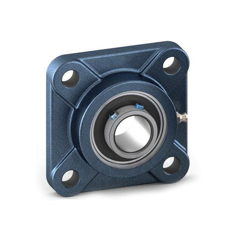 UCFX14 Metric Four Bolt Cast Iron Square Housing with 70mm Bore Insert