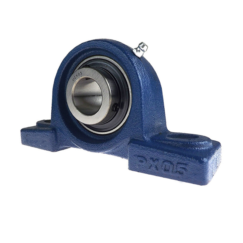 UCPX18 Metric Two Bolt Cast Iron Pillow / Plummer Block Housing with 90mm Bore Insert
