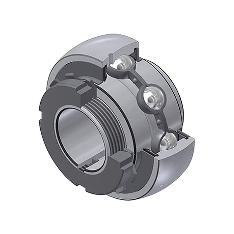 SNR UK317G2H-48 Imperial Full Width Spherical Outer Bearing Insert 3 inch Bore 180mm Outside Diameter with Adapter Sleeve - Allow 2-3 Days