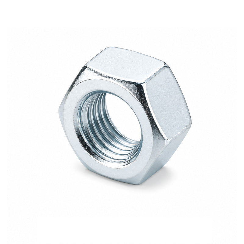 Unifix M2.5x5 - Class 6 Steel Full Nut DIN 934 with 0.45mm Pitch and Bright Zinc Plated Finish - Allow 2-3 Days
