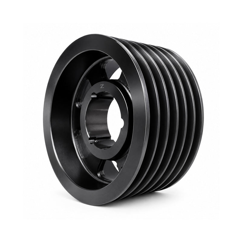 212X6SPC 212mm Pitch Diameter SPC Section Tapered Locking Bush Type Pulley with 6 Grooves (Bush not Incl.)