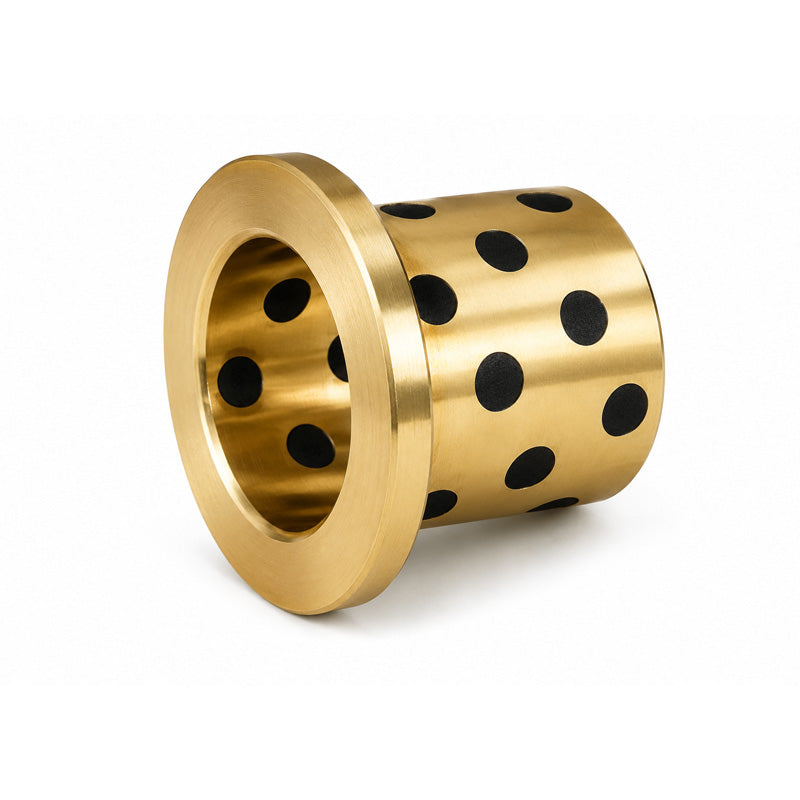 WMOF101415 Flanged Oilless Bronze Bush 10x14x15mm - Allow 2-3 Days