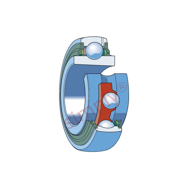 SKF YSA208-2FK Tapered Bearing Insert 1-1/4 inch with HE2308 Adaptor Sleeve 80mm Outside Diameter