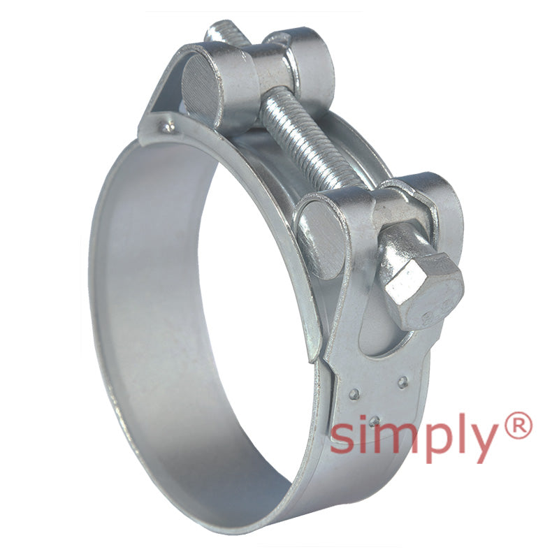 JSC239MS Zinc Plated Steel Jubilee Superclamp Clip Adjustment Range 227mm-239mm Band Width 25mm